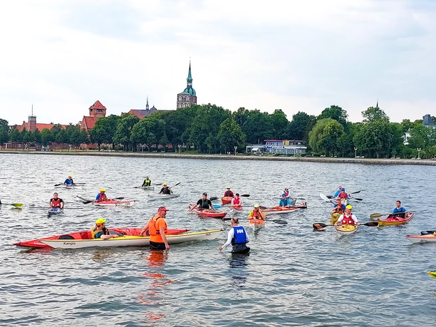 Schulung beim Paddelprofi
