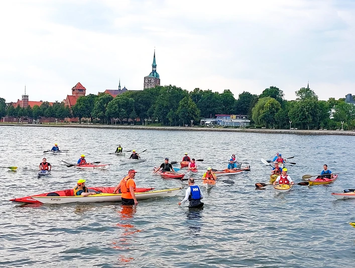 Schulung beim Paddelprofi