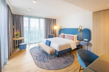 Zimmer Studio King im Tagungshotel Capri by Fraser Leipzig – präsentiert vom Leipzig Convention Bureau