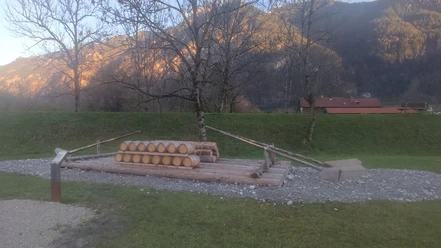 Loisach-Floß | Das goldene Au