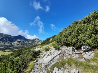 Auf dem Weg zur Hohen Kisten