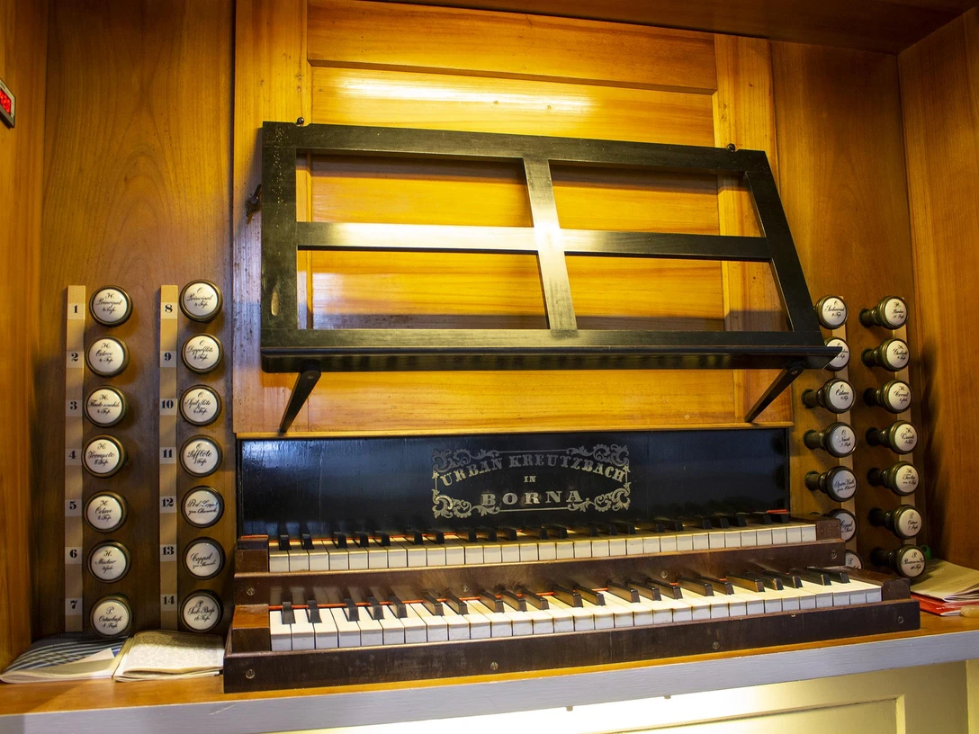 Borna St. Marien Kreutzbach-Orgel Spieltisch-Orgel