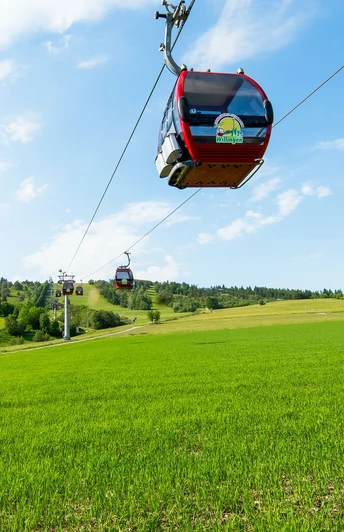 Gondel der Ettelsberg-Seilbahn