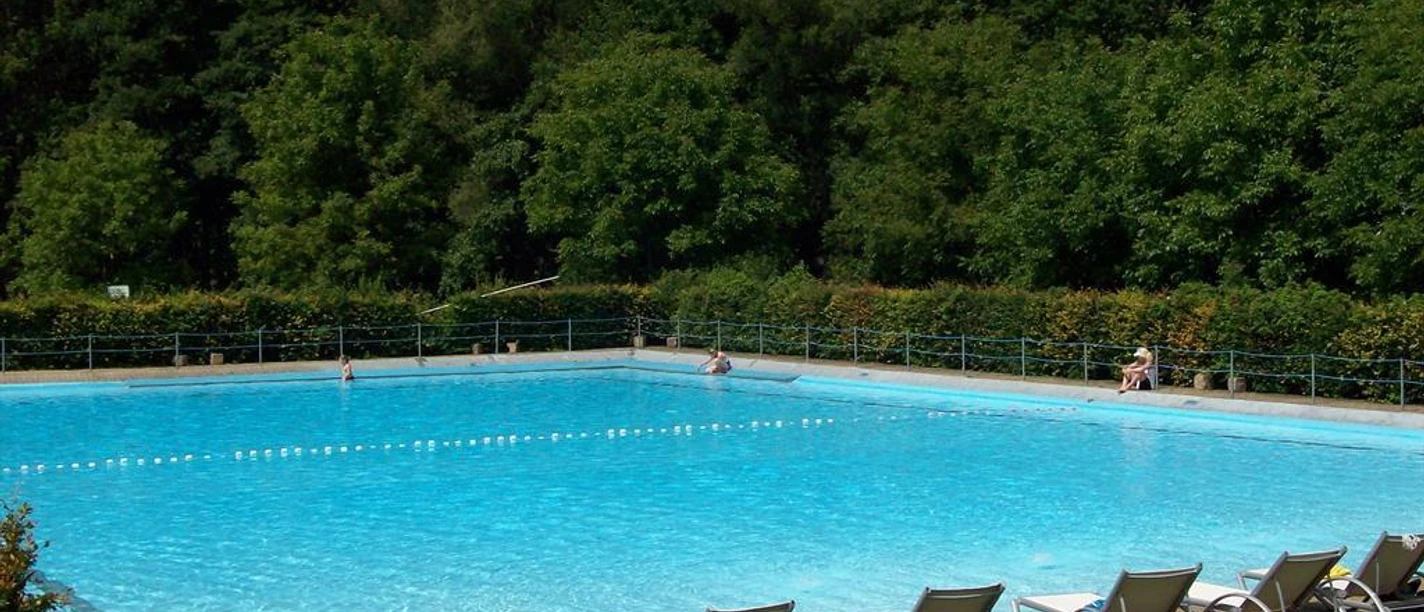 Das Freibad Abenden
