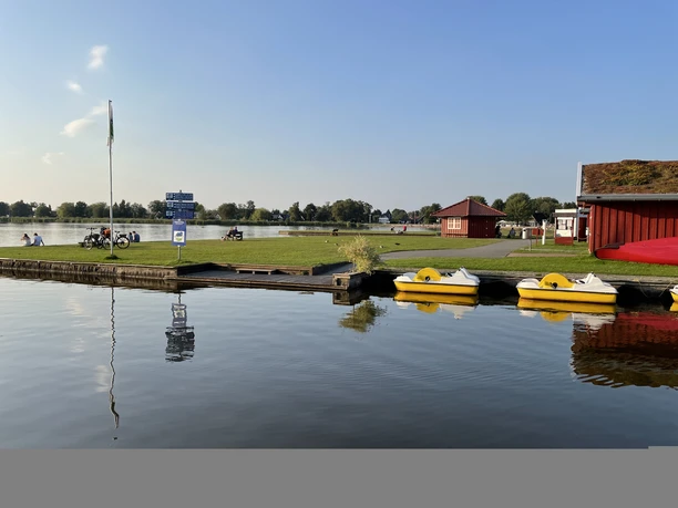 Paddel- und Pedalstation Großes Meer paddeln am Großen Meer