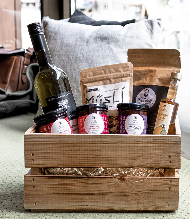 delicatessen gift basket for your meeting & conference in Leipzig
