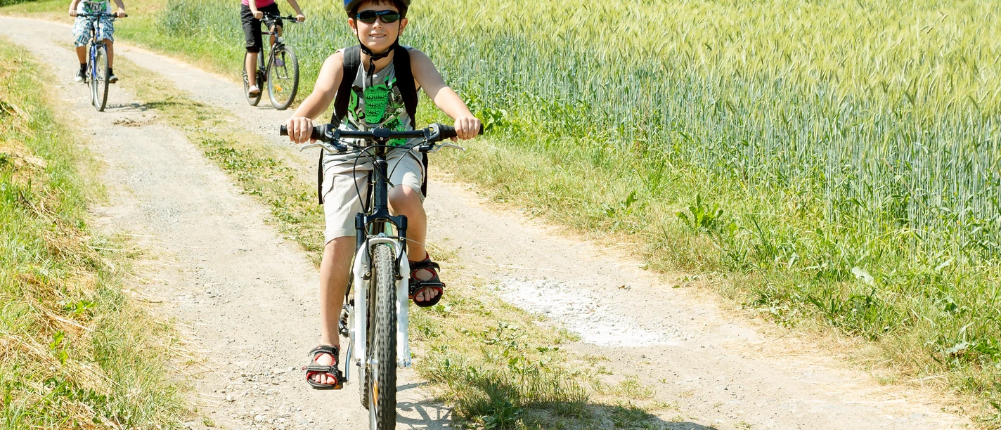 Cykeltur Family on bicycle trip