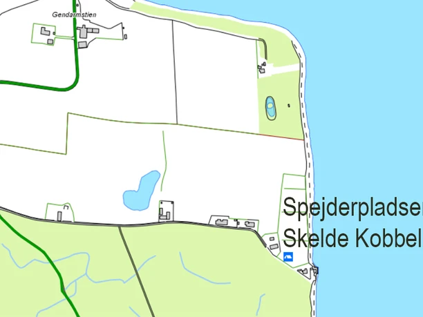 Gendarmstien-Spejderplads-Skelde-Kobbel Gendarmstien-Spejderplads-Skelde-Kobbel