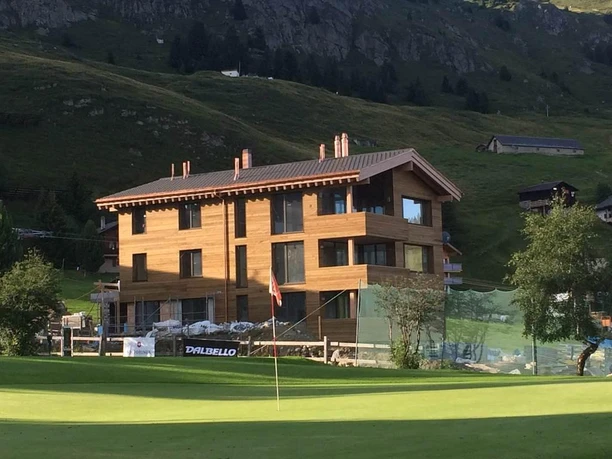 Sicht vom Golfplatz