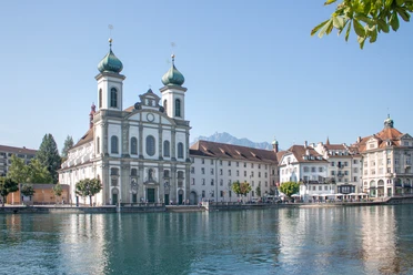 Jesuit Church in Summer View of the Jesuit Church
