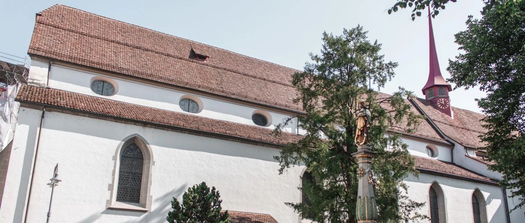 Franziskanerkirche Blick auf die Franziskanerkirche auf dem Franziskanerplatz View of the Franciscan Church on FranziskanerplatzVue de l'église des Franciscains sur la place des Franciscains