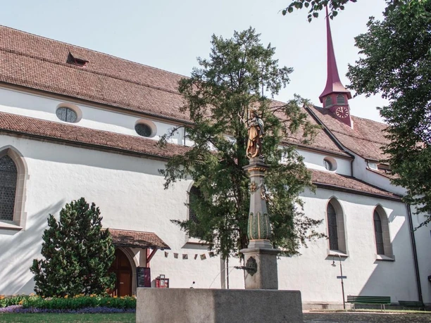 Franziskanerkirche Blick auf die Franziskanerkirche auf dem Franziskanerplatz