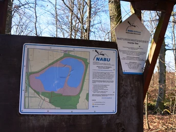 Bild vom Übersichtsplan Heerter See Salzgitter
