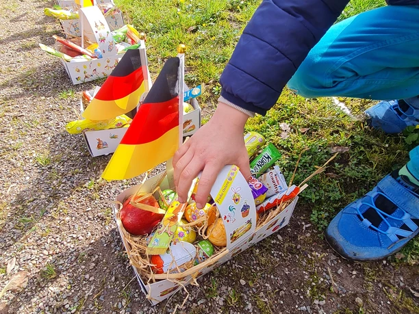 Gernsbach Osterhasensuchen Stadtkapelle