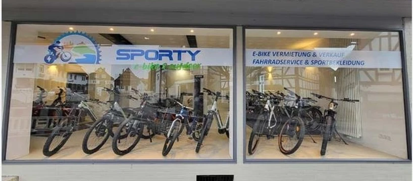 Sporty Fahrradverleih