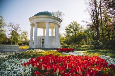 Leopoldsprudel im Frühling