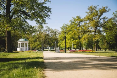 Spaziergang durch Kurpark