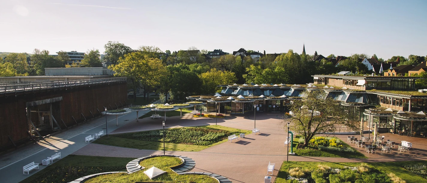 Denkmalgeschütztes Gebäude für das Kurgastzentrum