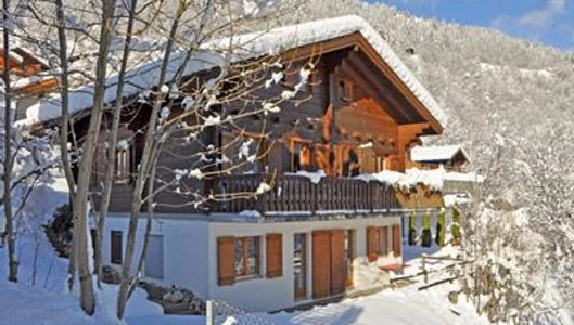 Haus im Winter