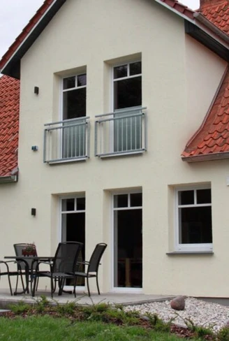 Außenterrasse Ferienwohnung am Moor