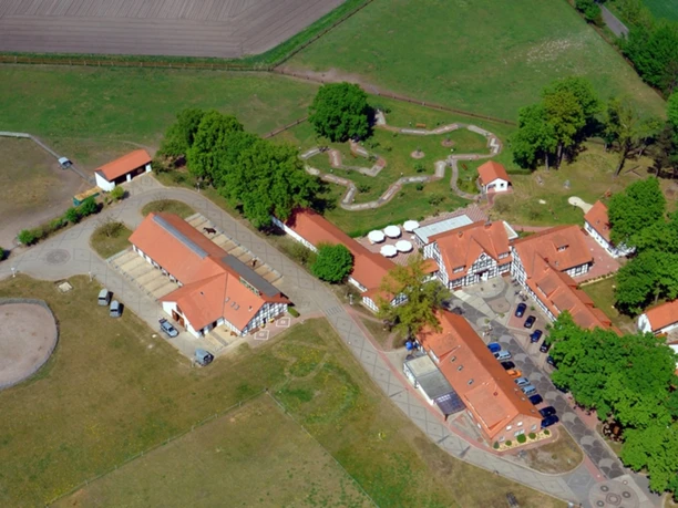 Landhotel Baumann's Hof Luftaufnahme