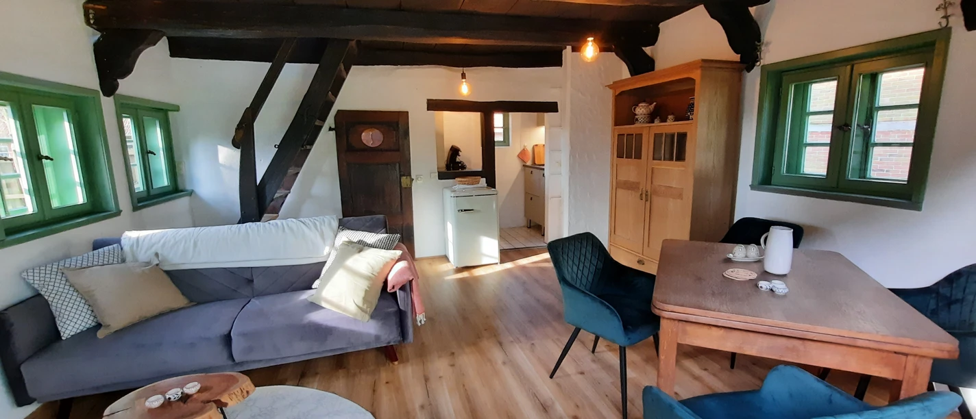 Ferienhaus Alter Speicher Wohnzimmer