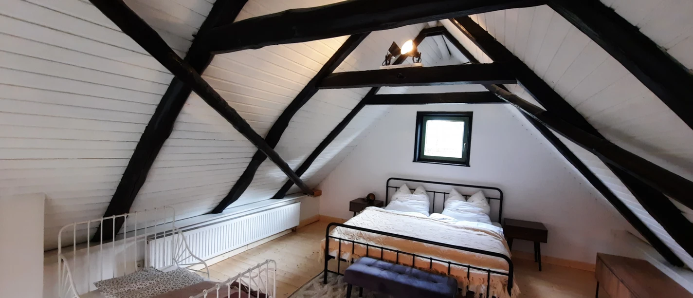 Ferienhaus Alter Speicher Schlafzimmer