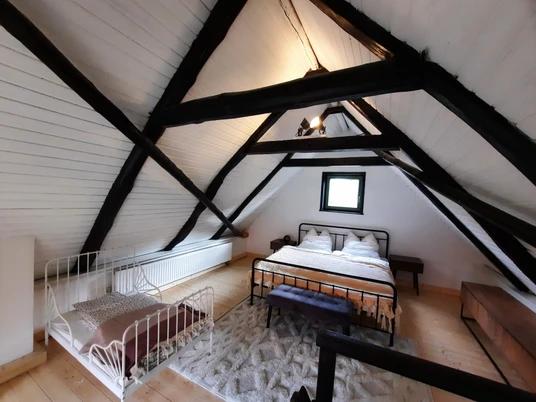 Ferienhaus Alter Speicher Schlafzimmer