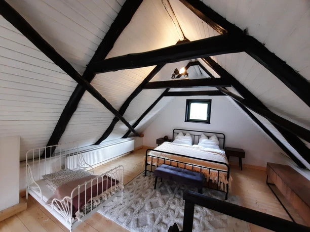 Ferienhaus Alter Speicher Schlafzimmer
