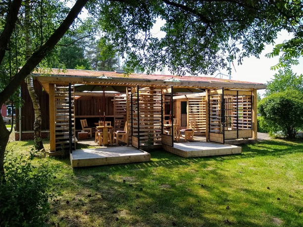 Außenterrasse Krümel-Café