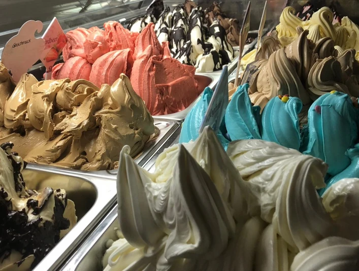 Verschiedene Eissorten