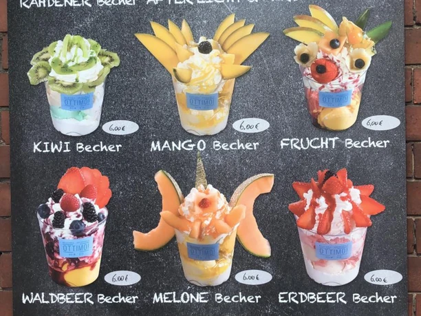 Angebotsauswahl Fruchtbecher