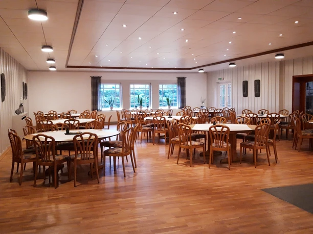 Saal im Gasthaus Zum Goldenen Hecht
