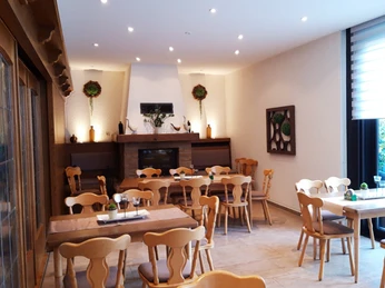 Sitzbereich im Gasthaus zum Goldenen Hecht
