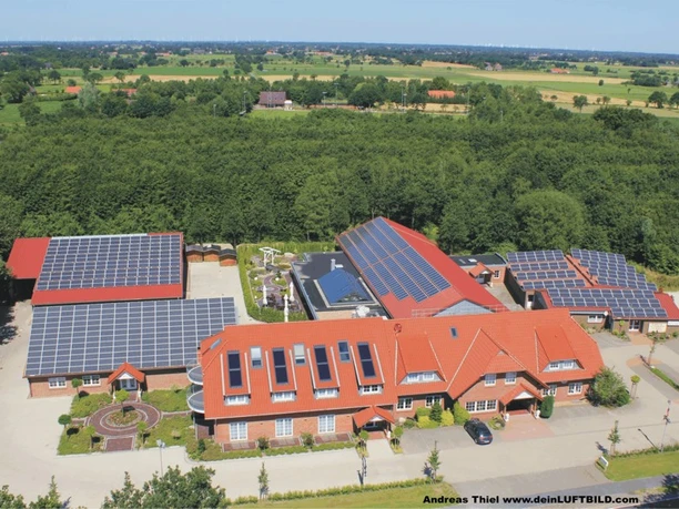 Saalbetrieb Alte Schmiede Aurich Luftbild Saalbetrieb Alte Schmiede Aurich Luftbild