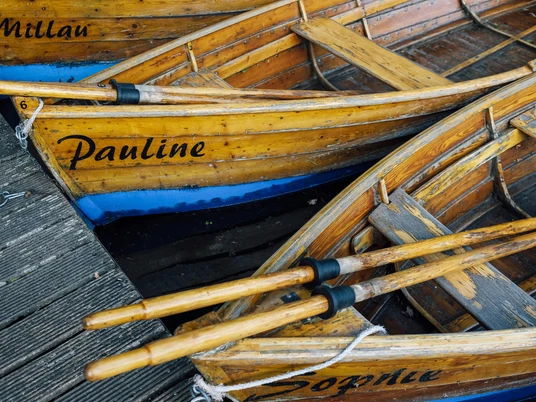 Ruderboote Kurparksee