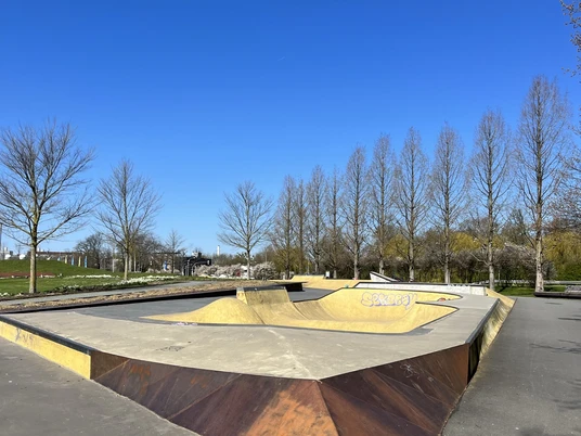 Skateanlage im Allerpark