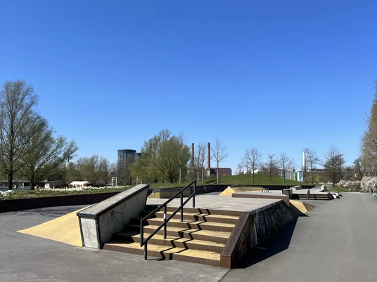 Skateanlage im Allerpark