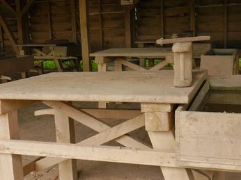 Ziegel von Hand selbst herstellen im LWL-Museum Ziegelei Lage