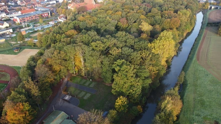 Caravanplaats aan de Haseinsel