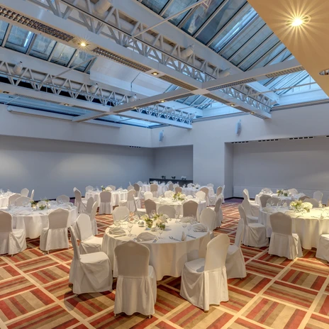 Saturn meeting room at the Conference hotel Radisson Blu Hotel Leipzig| Leipzig Convention Bureau