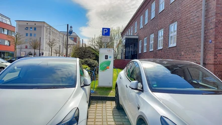 E-Auto Ladestation Stadtwerke