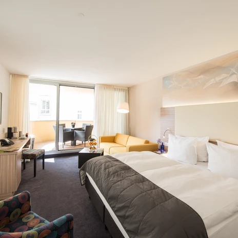 Deluxe Zimmer im Book Hotel Leipzig