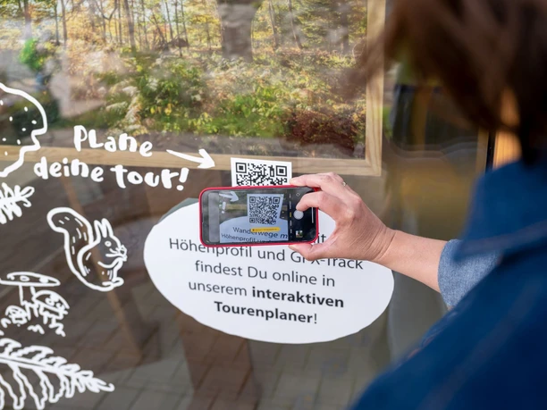QR Codes Naturpark Infozentrum
