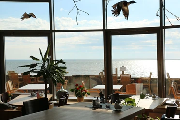 Meerblick im Bistro Naturgewalten