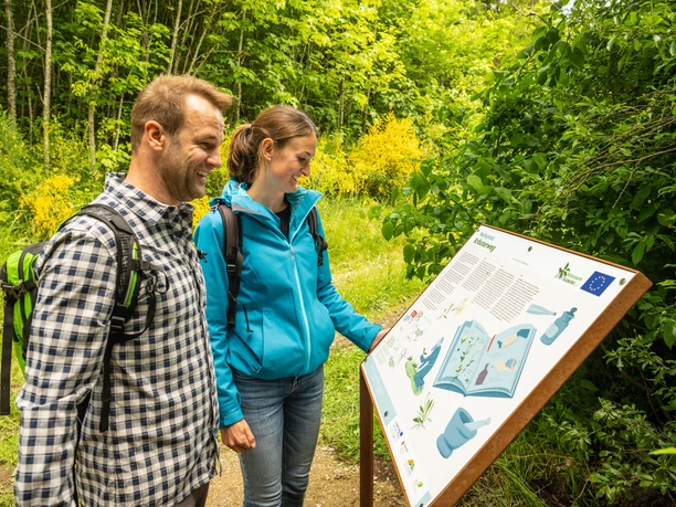 Mußeplatz Kräuterweg an der Stausee-Prümtalroute