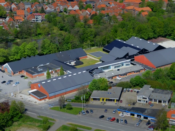 Tønder sport- og fritidscenter luftfoto