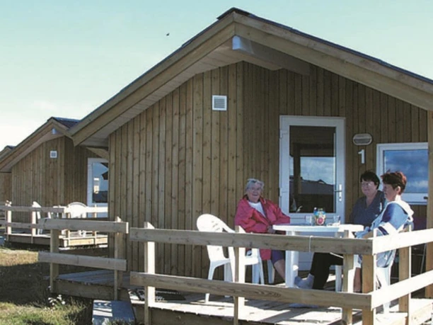 Lakolk Camping hytter ude