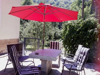 Sitzecke für alle Gäste des Hauses