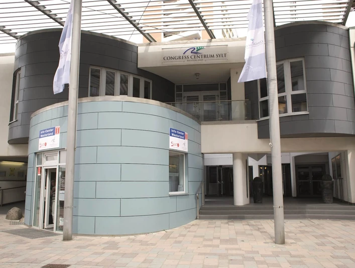 Eingang des Congress Centrums Sylt